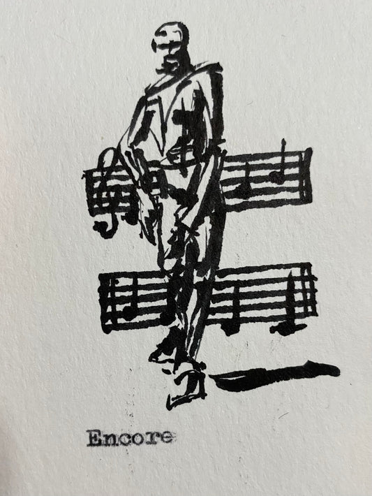 Encore_Solomon Whitaker_2026_ 3.5x2.5in ACEO_ink on paper